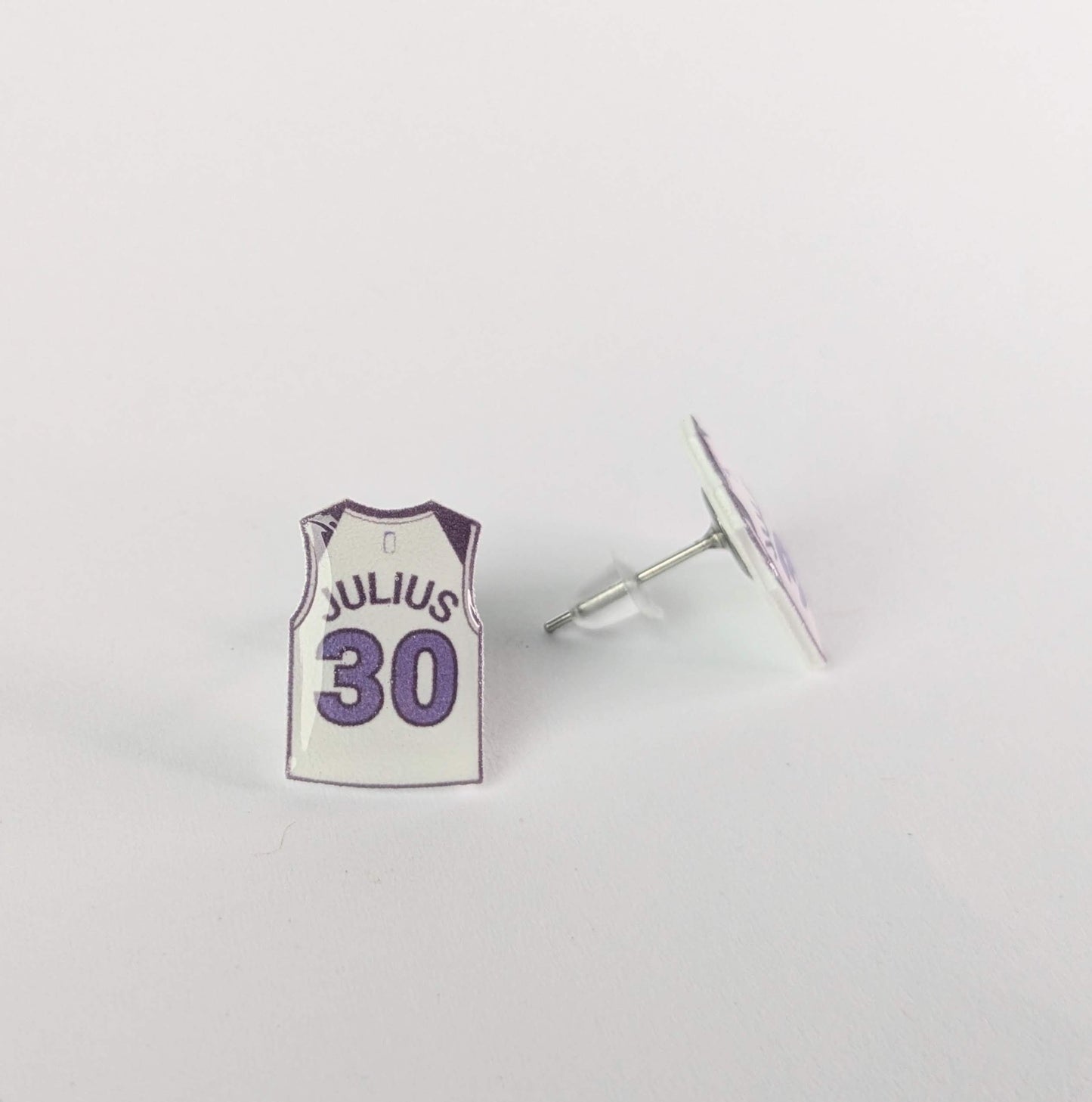 Julius Randle “JULIUS” jersey earrings