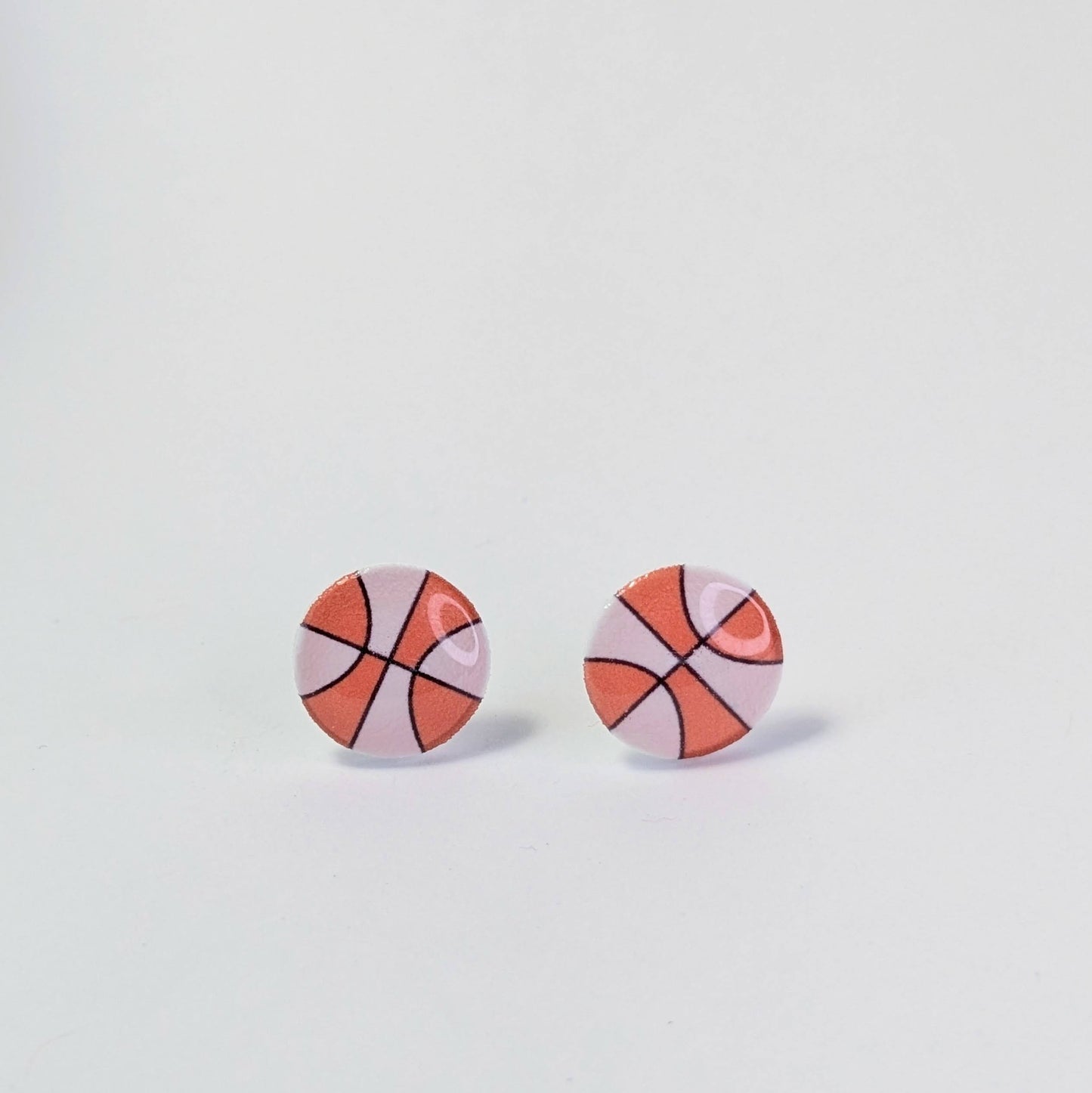 Mini WNBA Basketball earrings