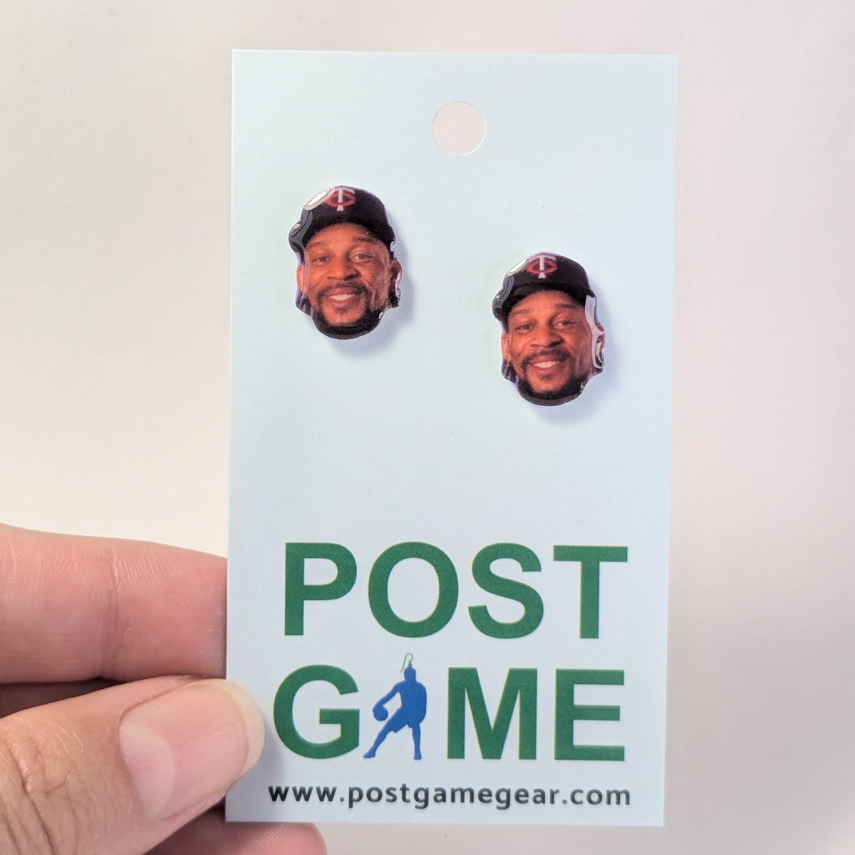 Byron Buxton inspired portrait earrings