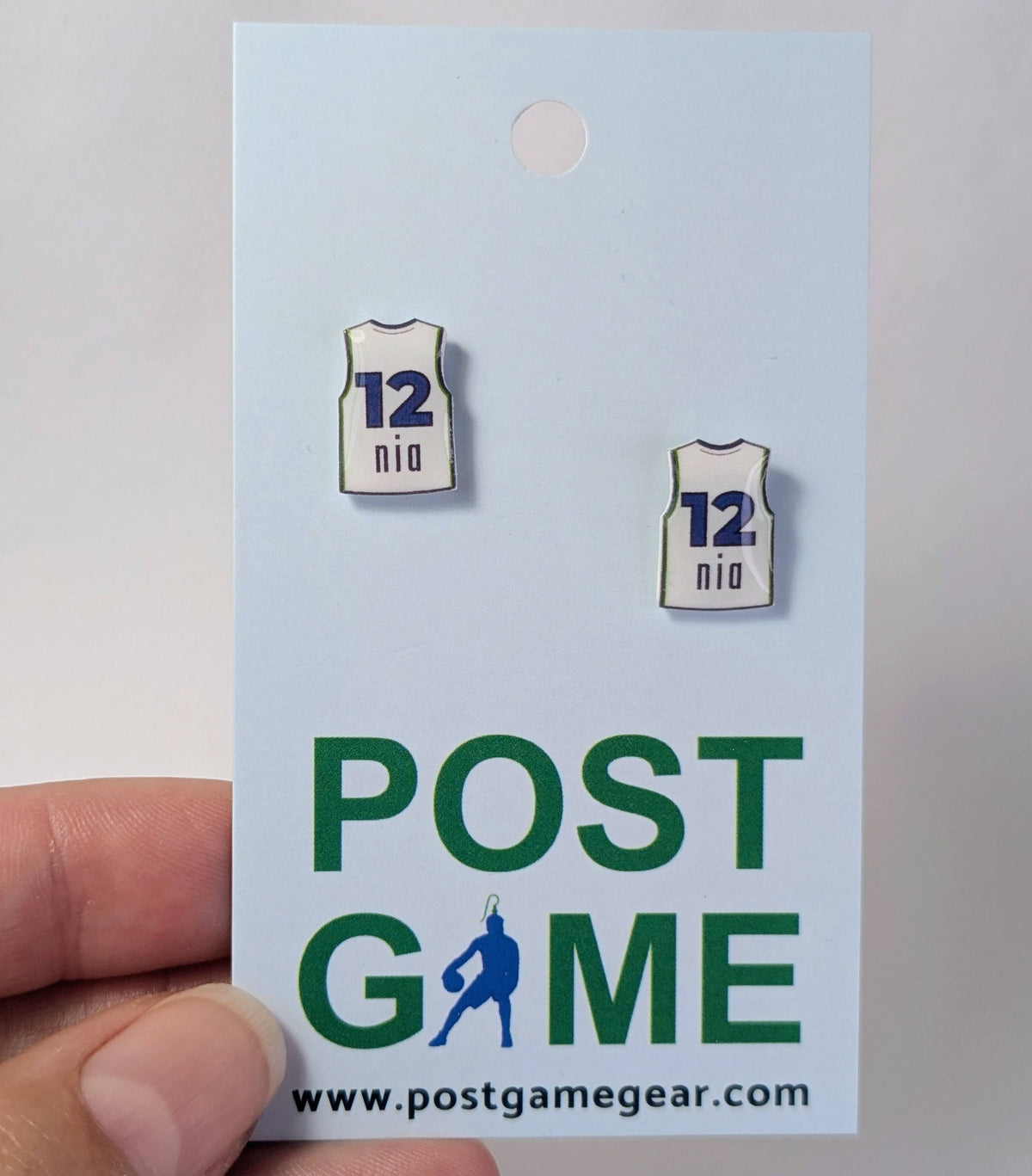 Nia Coffey "nia" jersey earrings