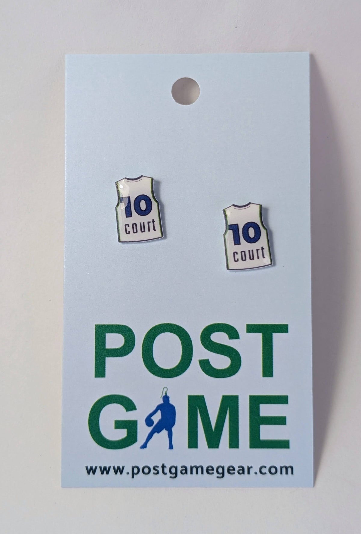 Courtney Williams "court" jersey earrings