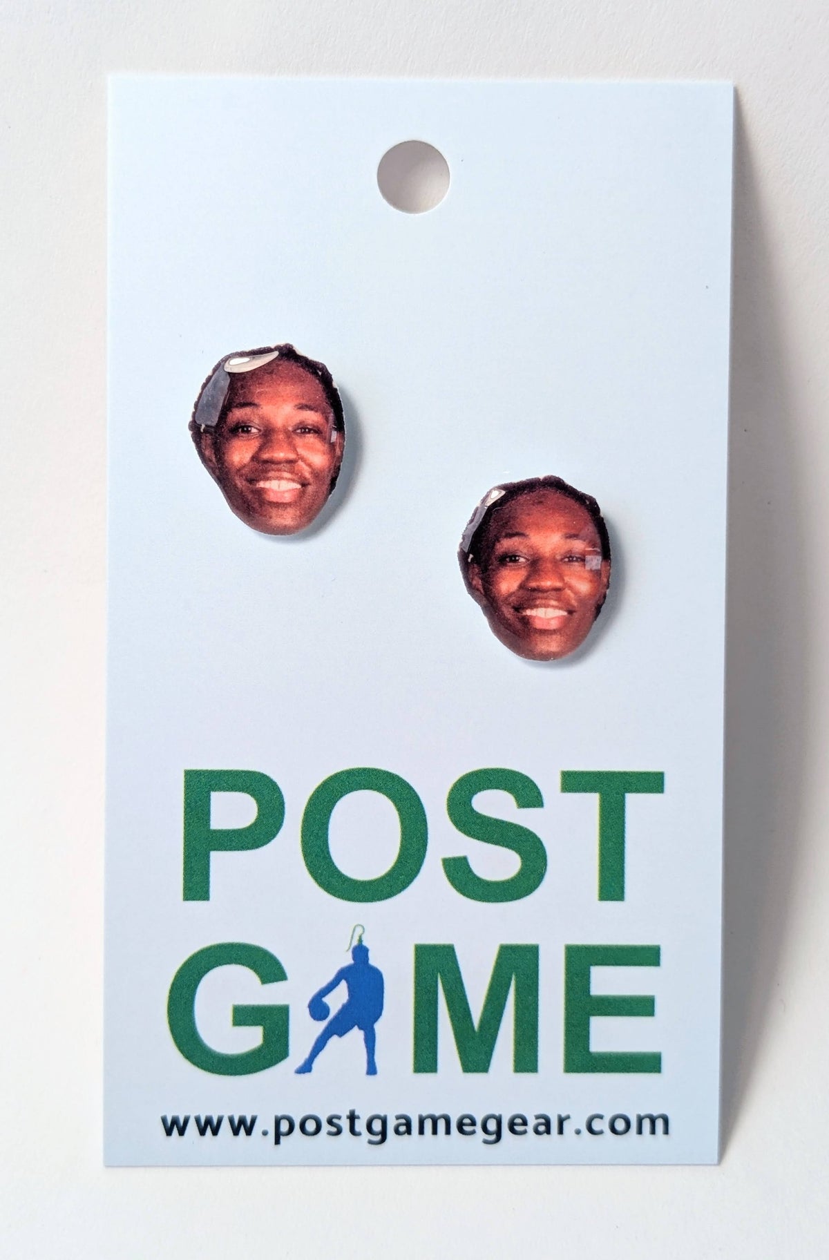 Natasha Howard inspired portrait earrings