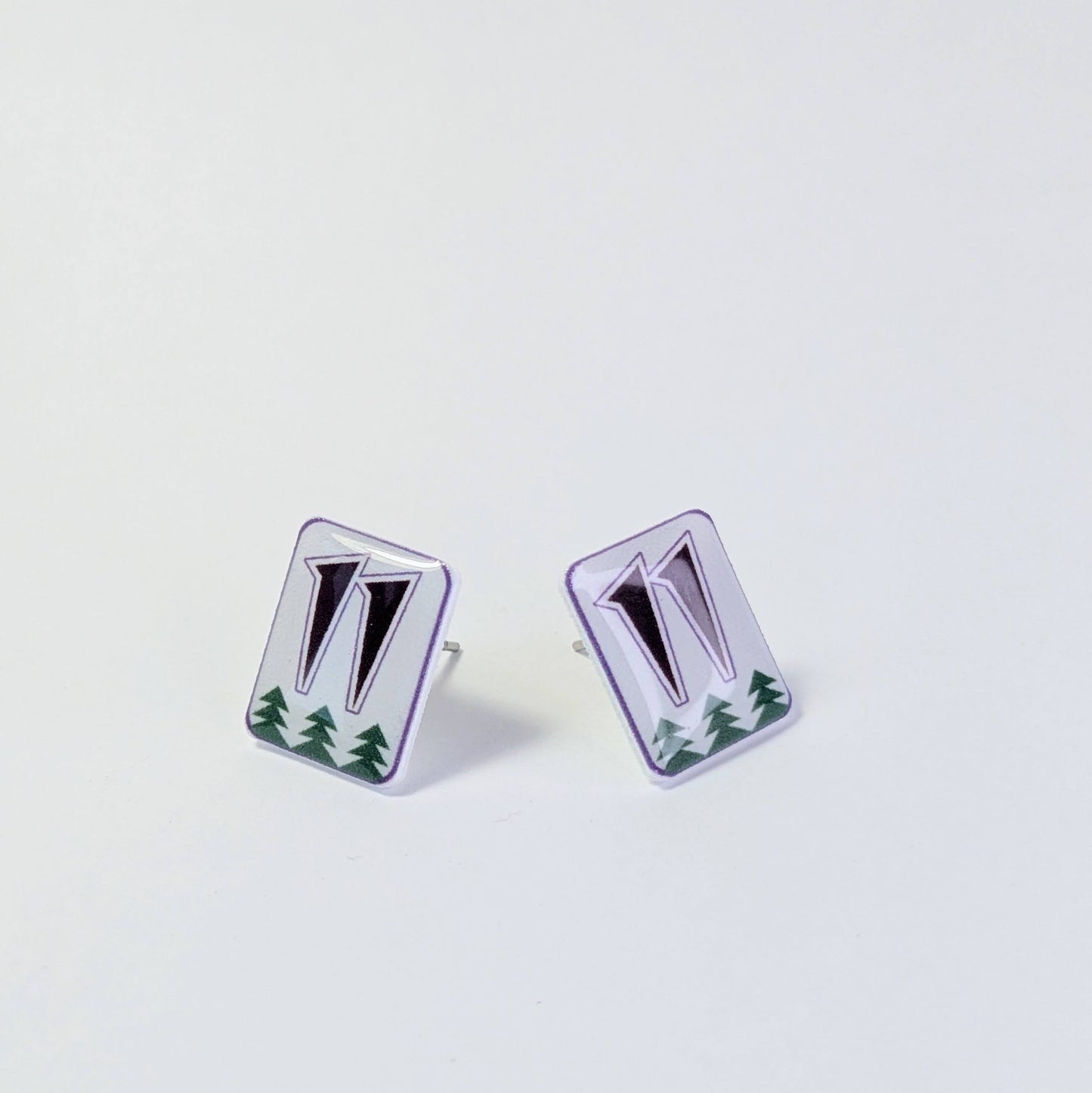 Wolves Classic Trees #11 earrings