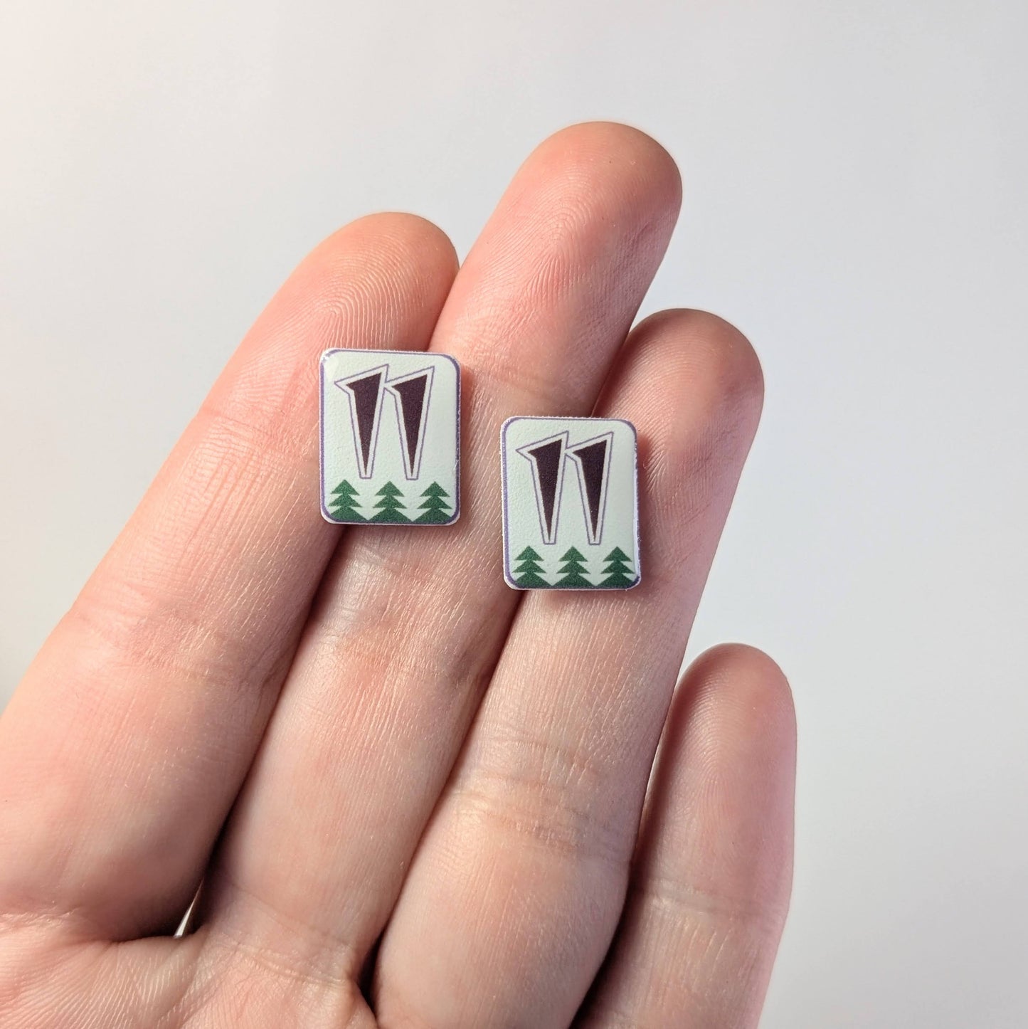 Wolves Classic Trees #11 earrings