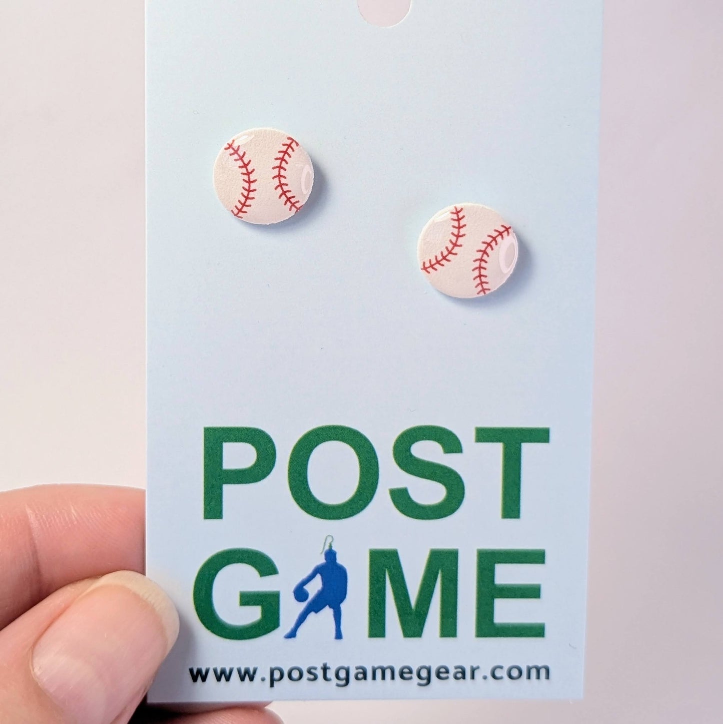 Mini Baseball earrings