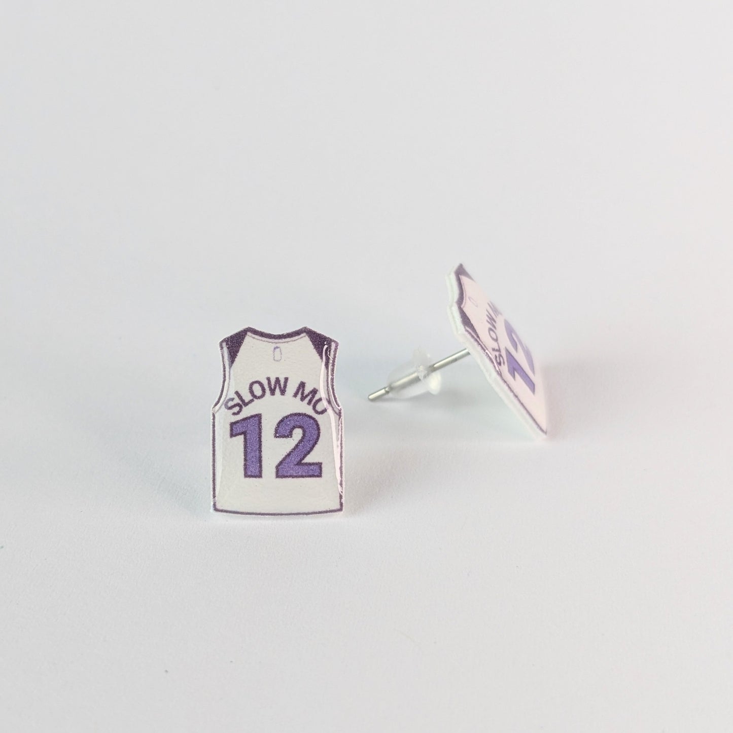 Kyle Anderson “SLOW MO” jersey earrings